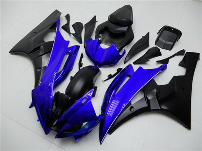 Amotopart 2006 2007 Yamaha YZF-R6 Cladding Blue Black Failing Kit