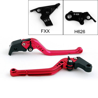 Leve freno frizione lunghe adatte per Honda X-11 1999-2002 nere generiche