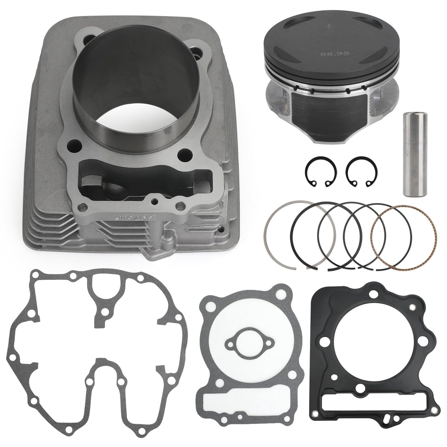 1999-2008 Honda TRX400EX Sportrax 440cc 89mm Big Bore Brocca Cilindro Top End Rebuild Kit