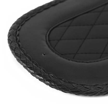 Sella monoposto in pelle PU con bretelle parafango posteriore per Touring Road Glide FLHX 2008-2020 Generico