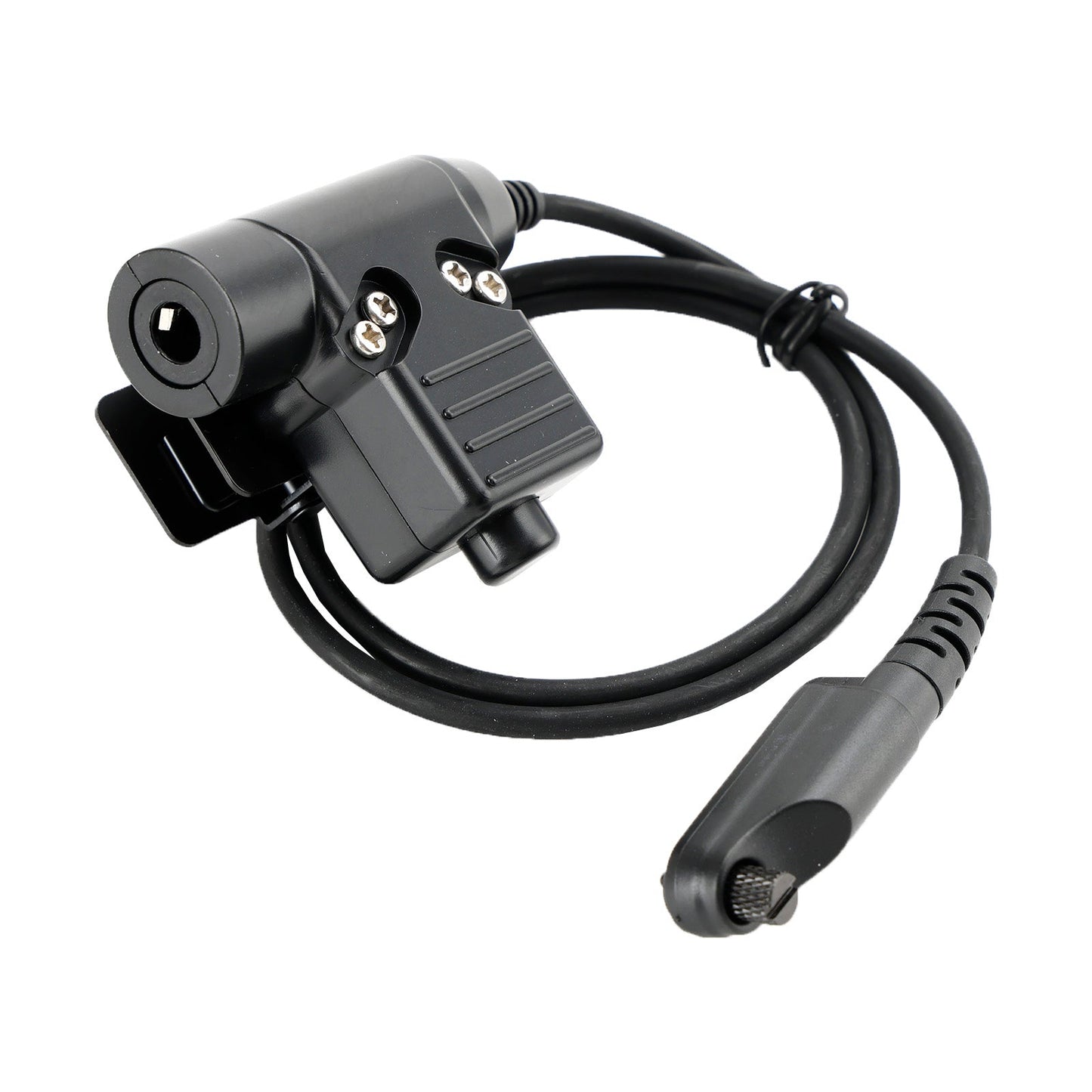 Z-Tactical Cuffie regolabili con microfono per gola per Hytera PD600 PD602 PD602g PD605