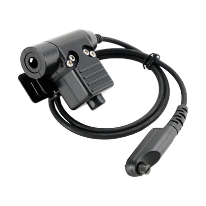 Cuffia regolabile con cancellazione del rumore 7.1-C5 per Hytera PD600 PD602 PD602g PD605
