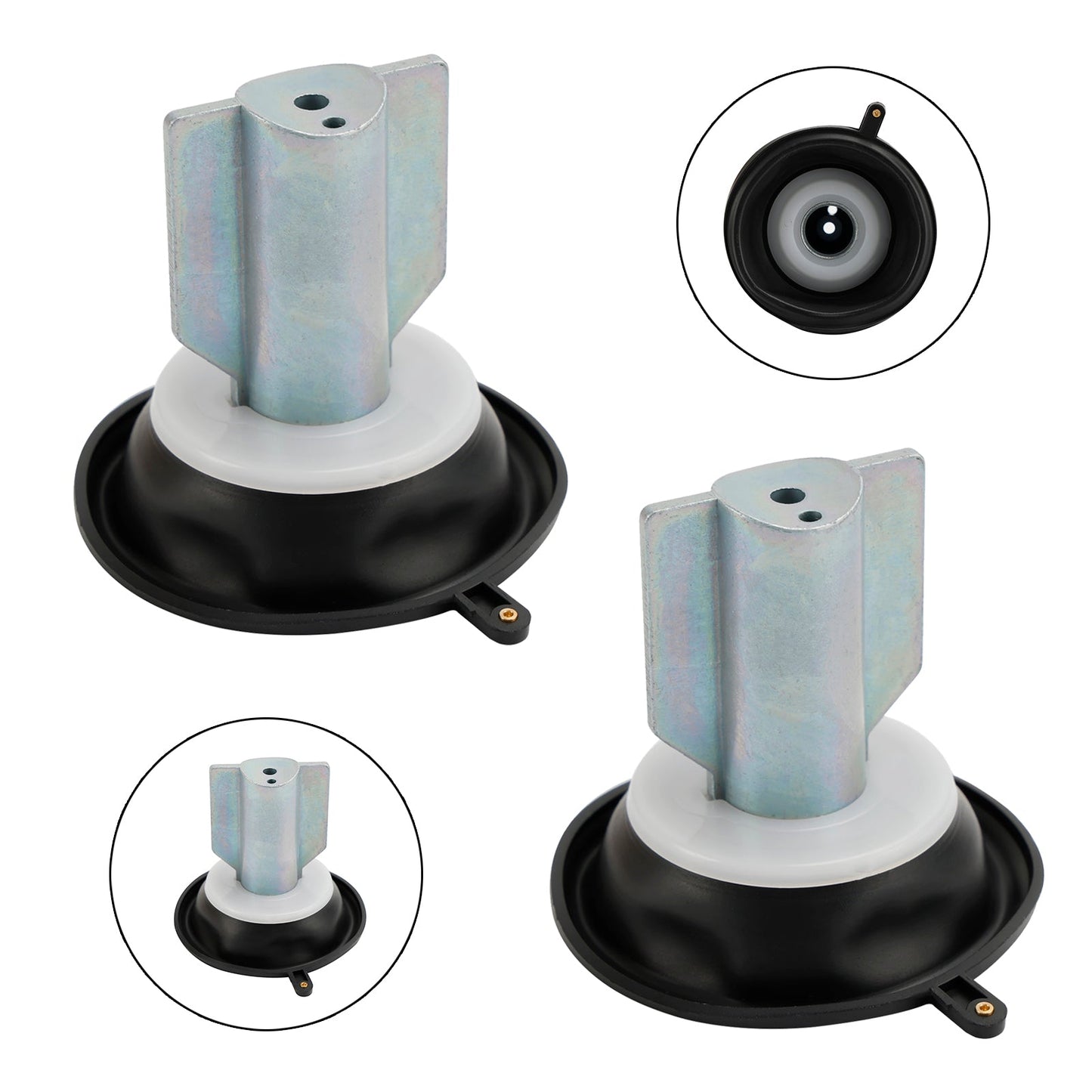 Membrana stantuffo carburatore 2X adatta per Kawasaki PRAIRIE 700 KVF650 KVF700