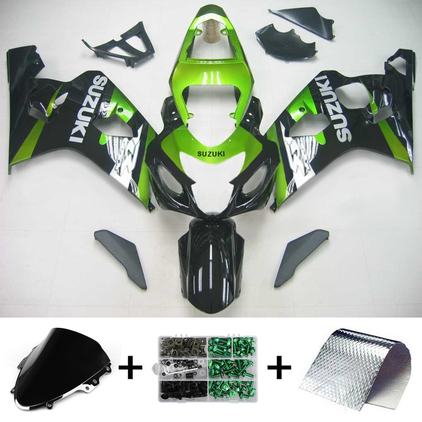 Suzuki GSXR 600/750 2004-2005 Kit Carena Carrozzeria Plastica ABS