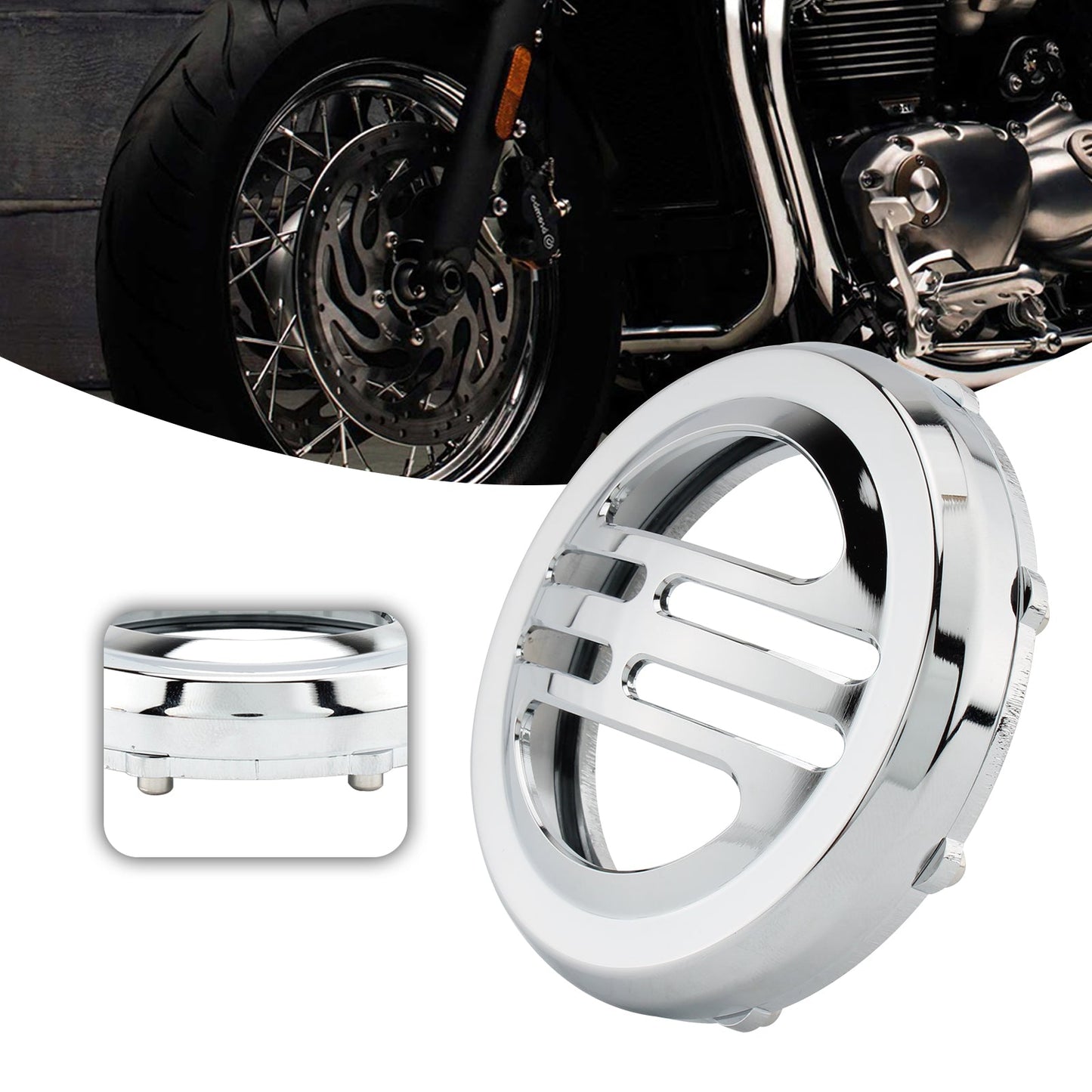 Cover Clacson Cover Decorativa Universale Per bobber T120 T100 Street twin Generico