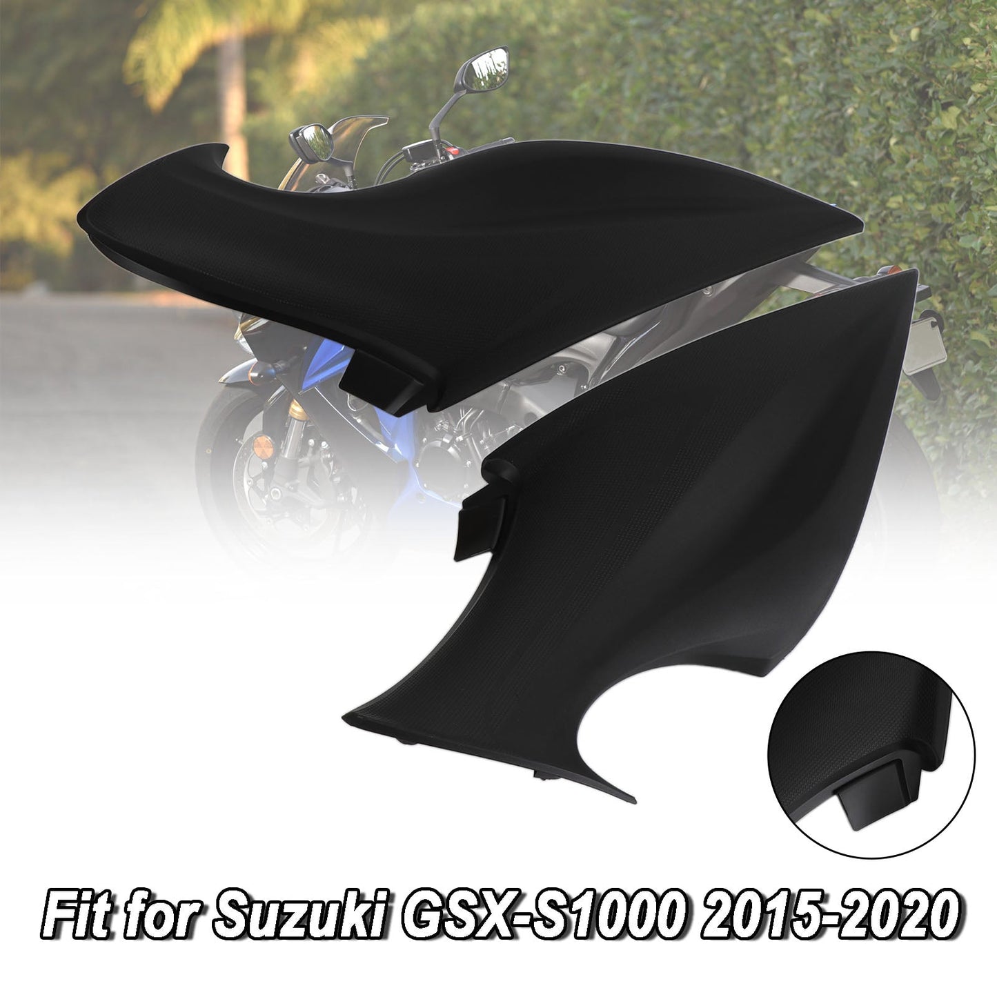 2015-2020 Suzuki GSX-S 1000 Carrozzeria Carenatura Stampaggio ad iniezione Non verniciata