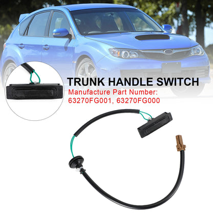 2008-2014 Subaru Impreza Portellone Portellone Tronco Maniglia Interruttore 63270-FG001