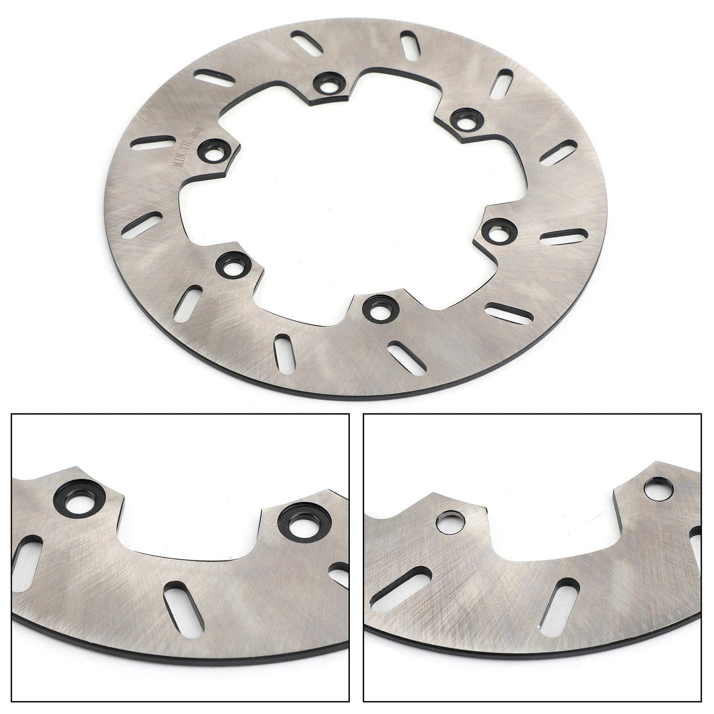 3XP-2582W-00 Disco freno posteriore per Yamaha DT 125 R RE RH WR TDR 125 TT250R TTR250 93-14 Generico