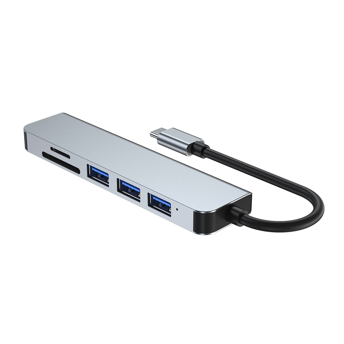 Uscita HD USB-C tipo C 6 in 1 Adattatore HD USB 3.0 4K HUB Dock multifunzione