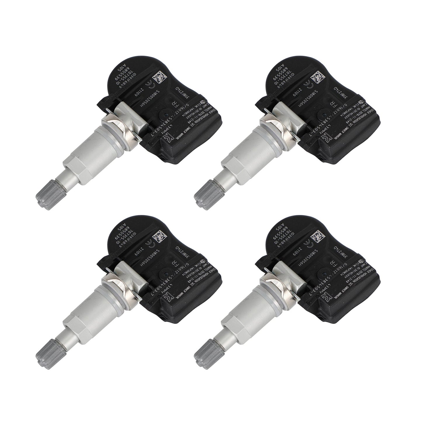 4 sensori TPMS pressione pneumatici 6855539 per BMW 2014-2018 M3 M4 F30/F32 F80/F82 generico