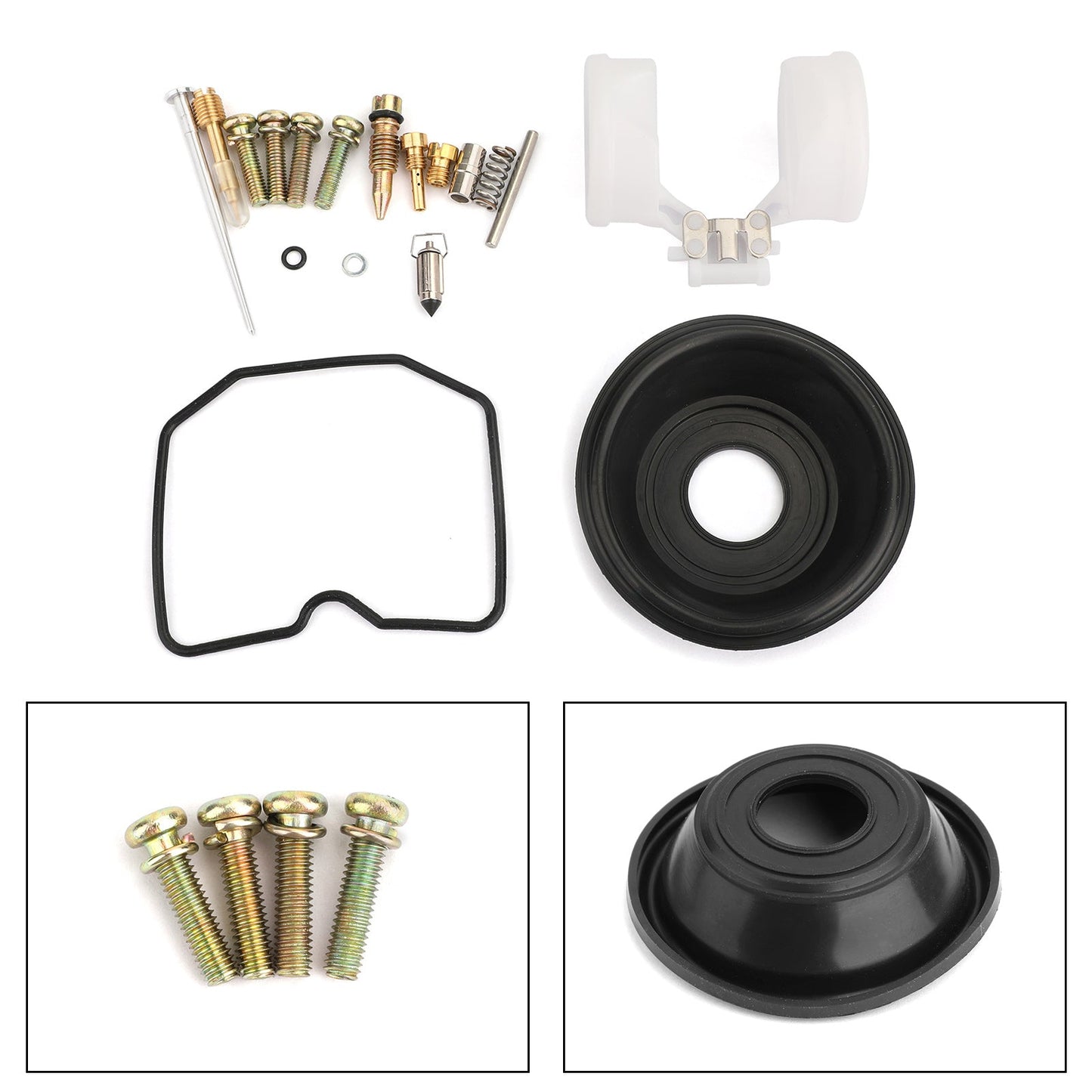 Kit di riparazione carburatore moto per Kawasaki EL250 Eliminator ZL 250XL 1988-1997 Generico