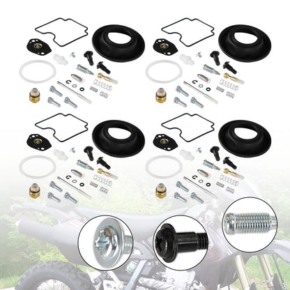 Suzuki DRZ400 DRZ400E DRZ400S DRZ400SM 4X Carburatore Ricostruzione Kit di Riparazione