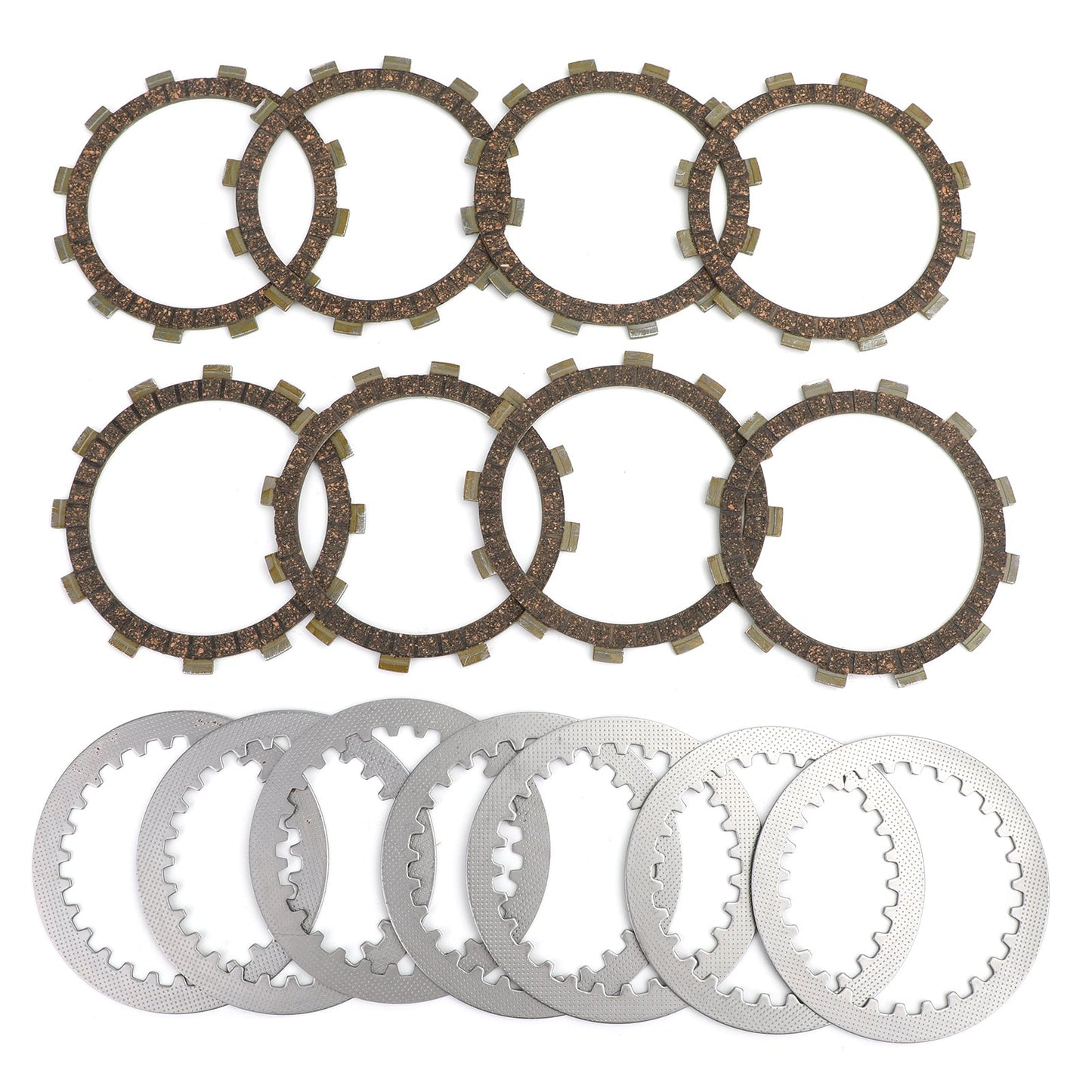 Kit frizione in ferro e dischi di attrito adatti per Yamaha XJ400 S/L/N XZ550 XJ650 XJ750 generico