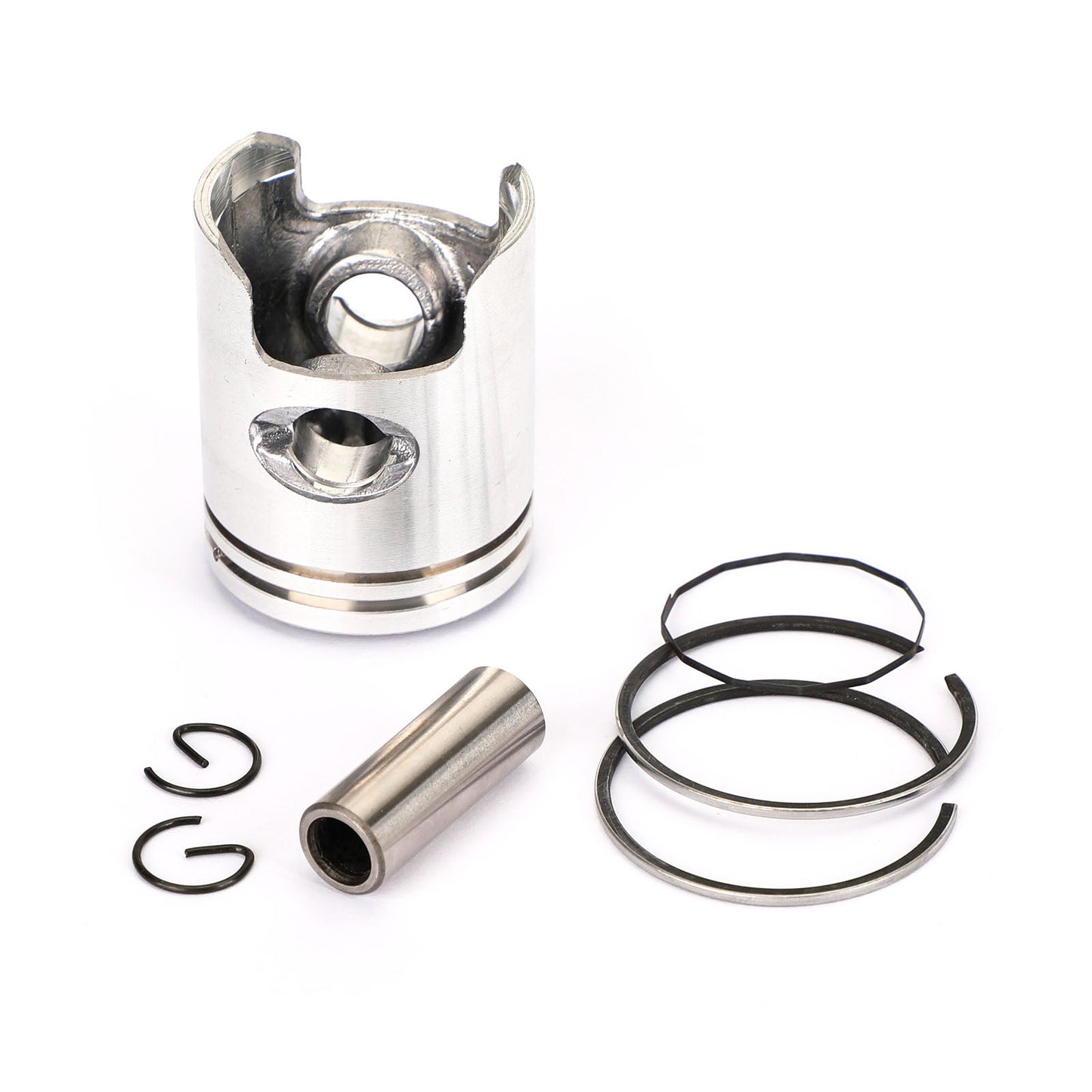 Piston Ring Pin Clip Kit Per Honda Live Dio Zx50 Topic Ww50 Lead Nh50 STD(40mm)0.25MM(40.25mm)0.50MM(40.50mm)Bore Size Generico