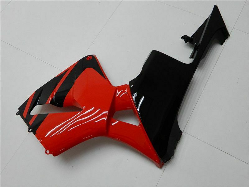 Amotopart 2005-2006 CBR600rr Honda Cladding Black Red Kit