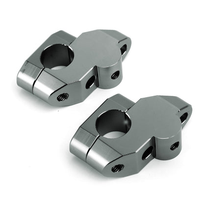 Alluminio billet 7/8" Kit di estensioni per riser manubrio 22mm Per Yamaha Per Honda Per Ducati Per KTM Per Kawasaki Per Suzuki Generico