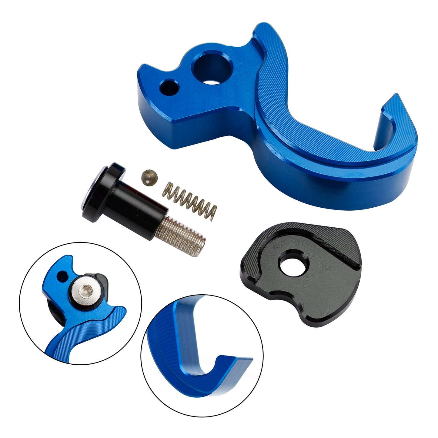 Yamaha Tricity 125 2014-2021 / 155 2016- 2023 Gancio Porta Casco Portaoggetti Blu