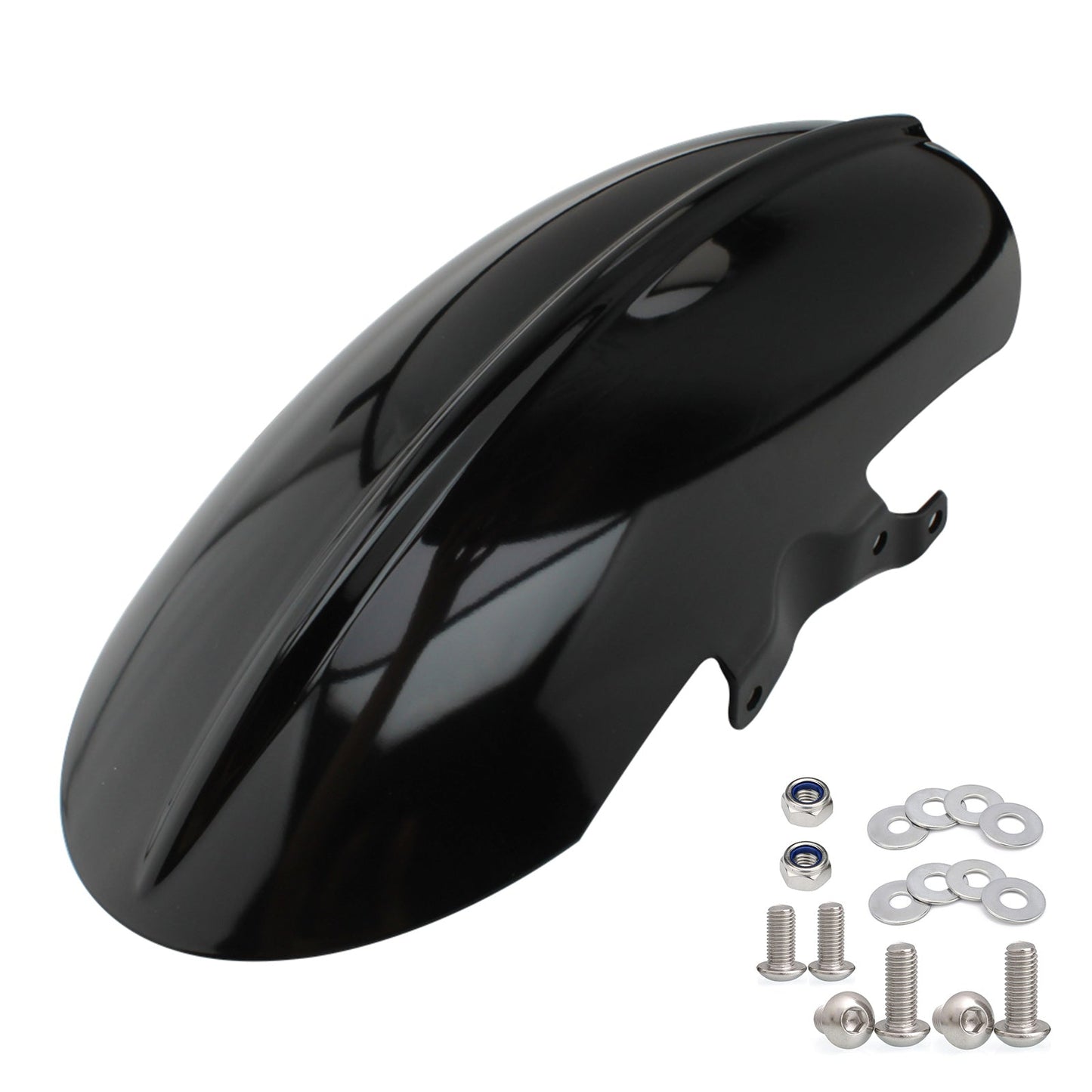Parafango Anteriore Corto Adatto Per Bonneville Speedmaster Bobber Nero 1200 2018-2021 Generico