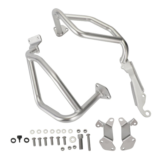 Motore Proteggi Telaio Paramotore Inferiore Argento Per Honda Crf 1100L Adv 20+ 22 Generico