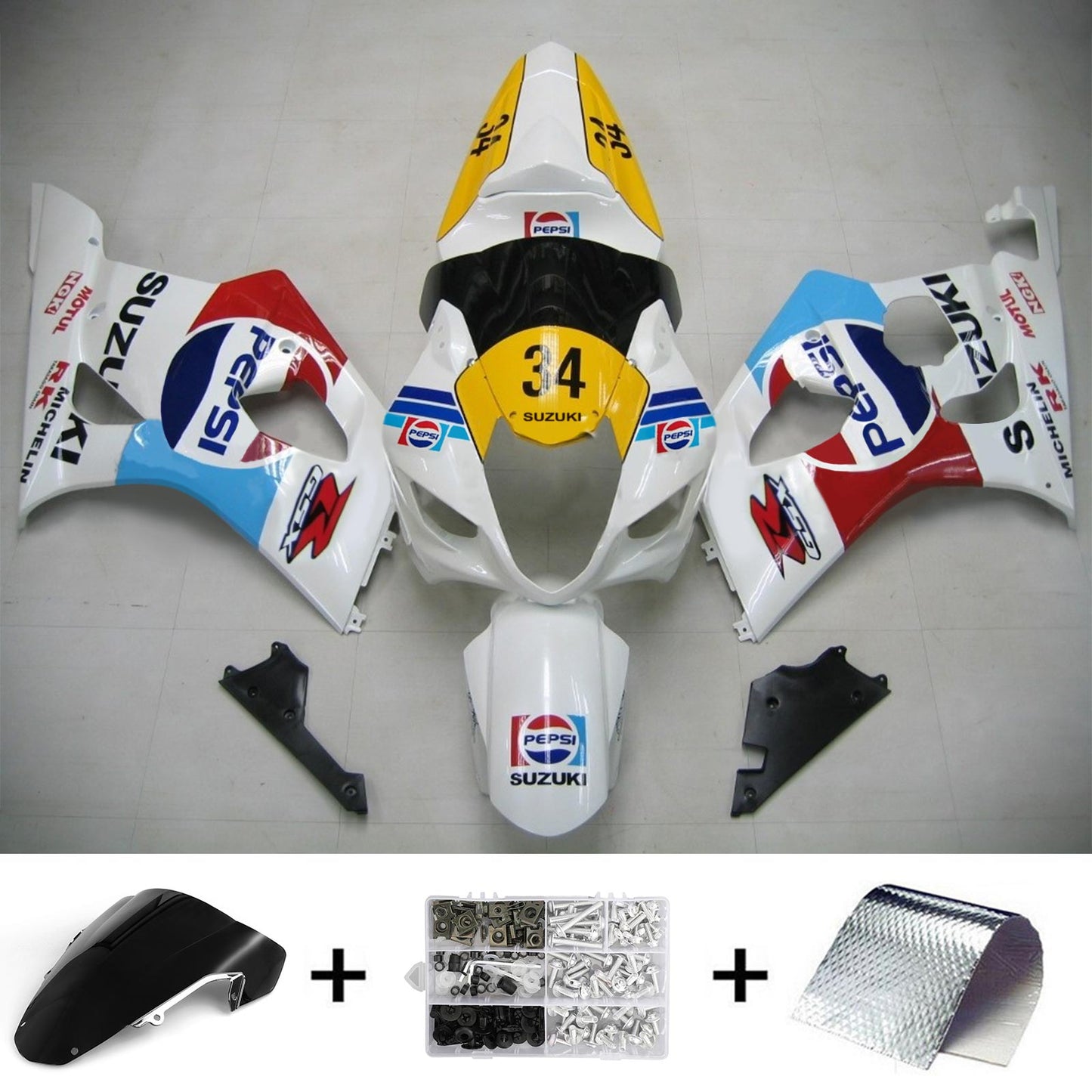 Kit carenatura Suzuki GSXR1000 2003-2004 K3