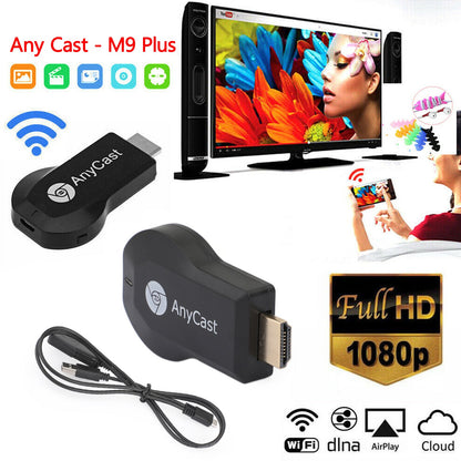 Anycast M9 + Air Play HD TV Stick WIFI Display Ricevitore Dongle Streamer