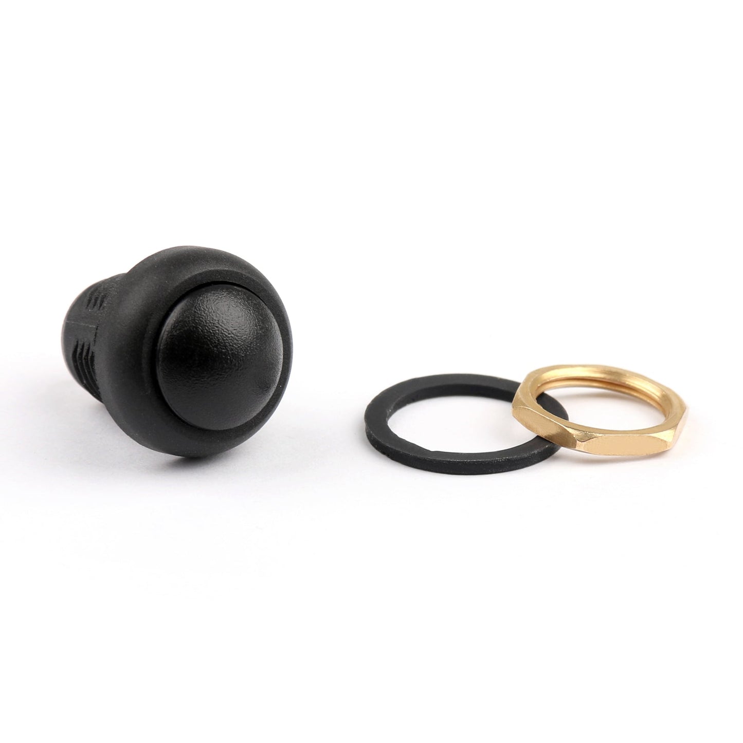 Interruttore a pulsante impermeabile IP67 da 12 mm ON/OFF Grado industriale autobloccante
