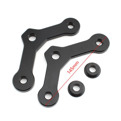 20mm Kawasaki Ninja650 Z650 2017-2021 Kit collegamento abbassamento in alluminio CNC