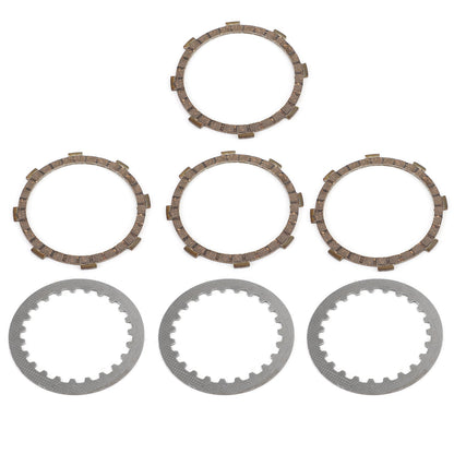 Kit Frizione ferro &amp; Dischi Frizione per Yamaha YB100 DX100 L5 L5T L5TA 1969-1987 Generico