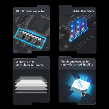 Scheda madre H110M-K Memoria DDR4 LGA-1151 Doppia scheda grafica integrata M.2