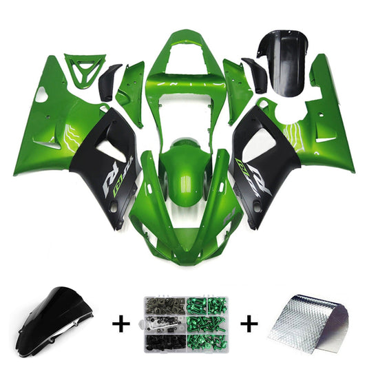 Amotopart Yamaha YZF 1000 R1 2000-2001 Kit Carena Carrozzeria Plastica ABS
