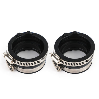 2x collettore di aspirazione carburatore stivali adatti per Yamaha YFM 600 F FW Grizzly 98-2001 generico