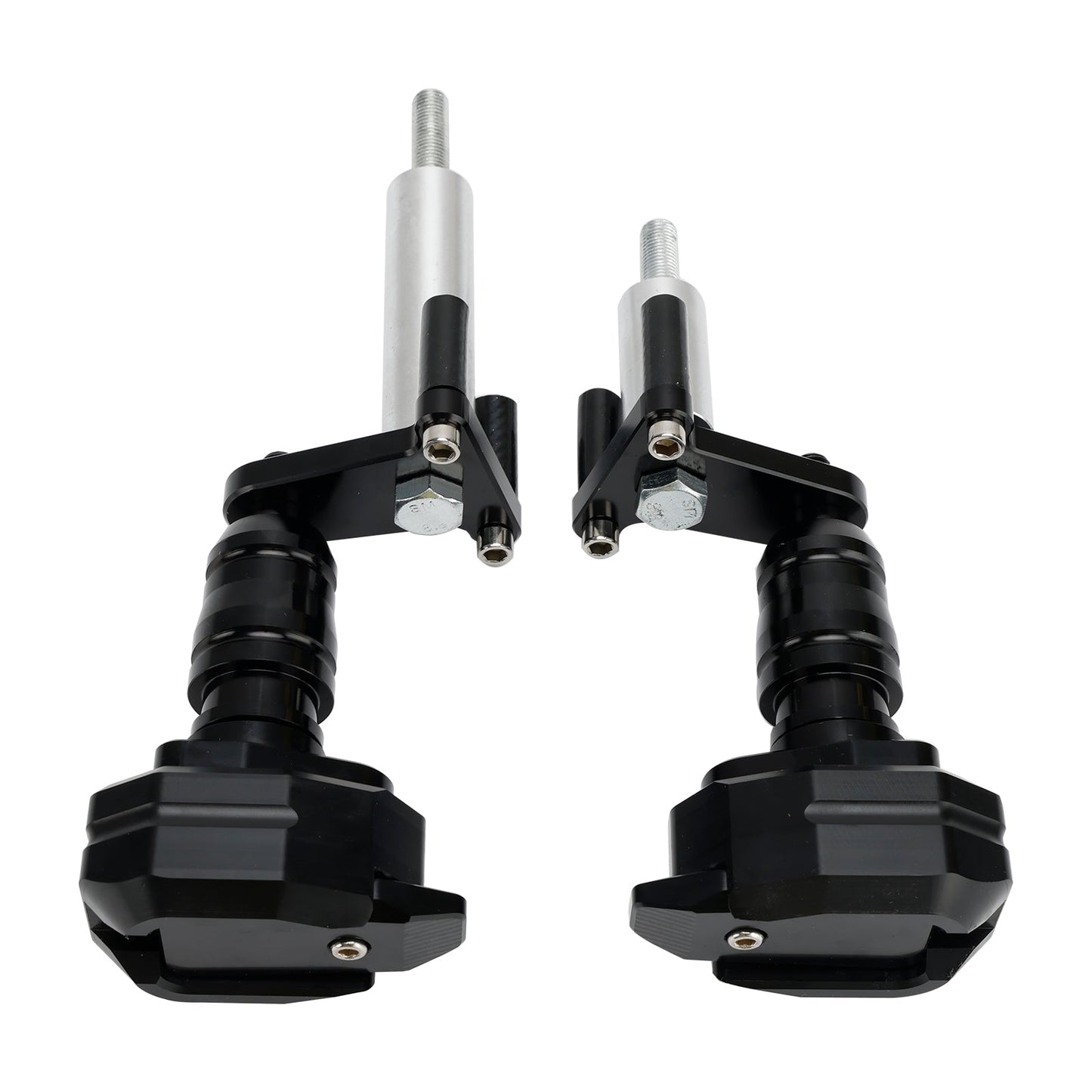 Kawasaki Ninja 400 Z400 2018-2023 Slider protezione bobina alluminio nero