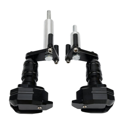 Kawasaki Ninja 400 Z400 2018-2023 Slider protezione bobina alluminio nero