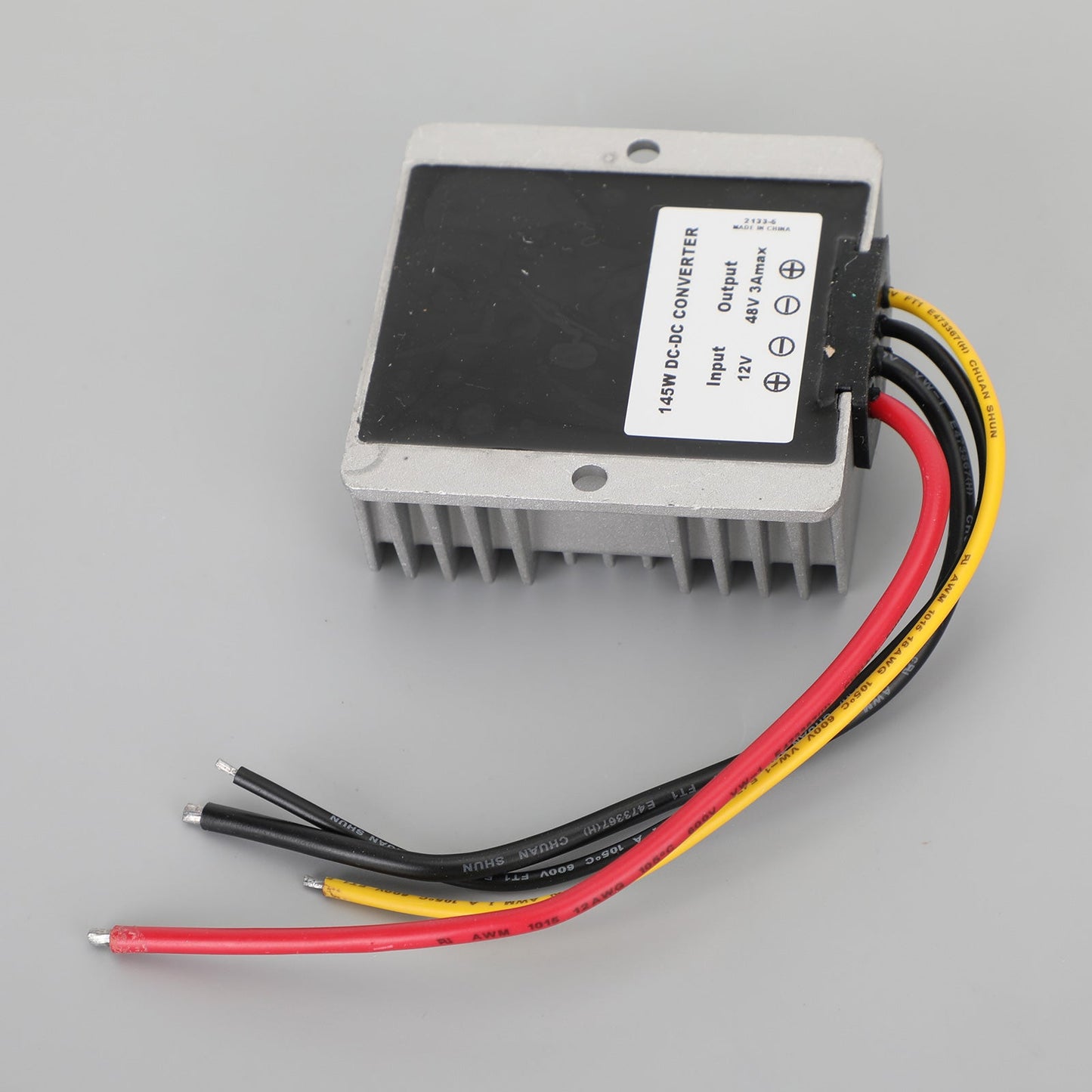 DC-DC 12V-48V 3A 145W Step Up Regolatore convertitore di alimentazione per auto Impermeabile