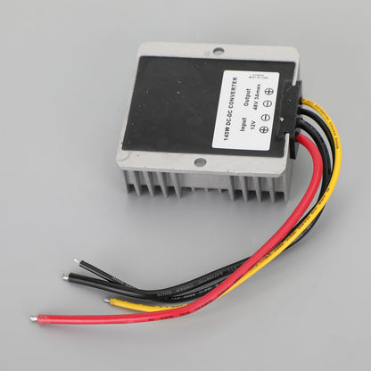 DC-DC 12V-48V 3A 145W Step Up Regolatore convertitore di alimentazione per auto Impermeabile