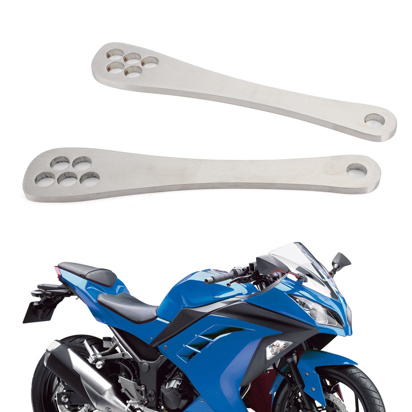 Abbassamento regolabile dei corredi di collegamento di goccia della sospensione per Kawasaki Z800 NINJA 250 300 generico