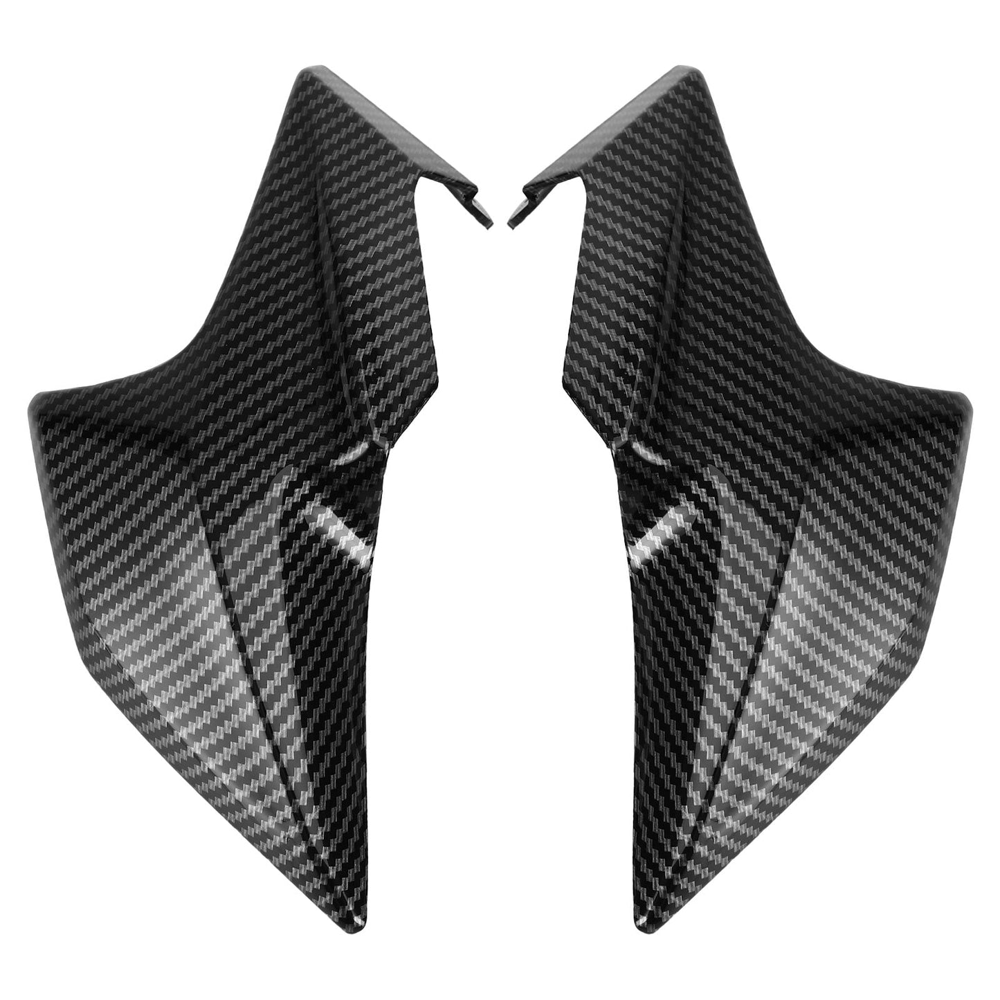 Carbon Front Side Nose Cover Headlight Panel Carenatura per Kawasaki Z900 2020-2021 Generico