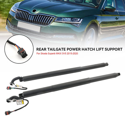 Ammortizzatori a gas per portellone posteriore elettrico 2 pezzi 3V9827851B adatti per Skoda Superb III 3V5 3V9827852B