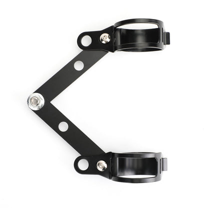41mm - 51mm Staffa di montaggio per faro a forcella Adattatore per portalampada per motocicletta Generico