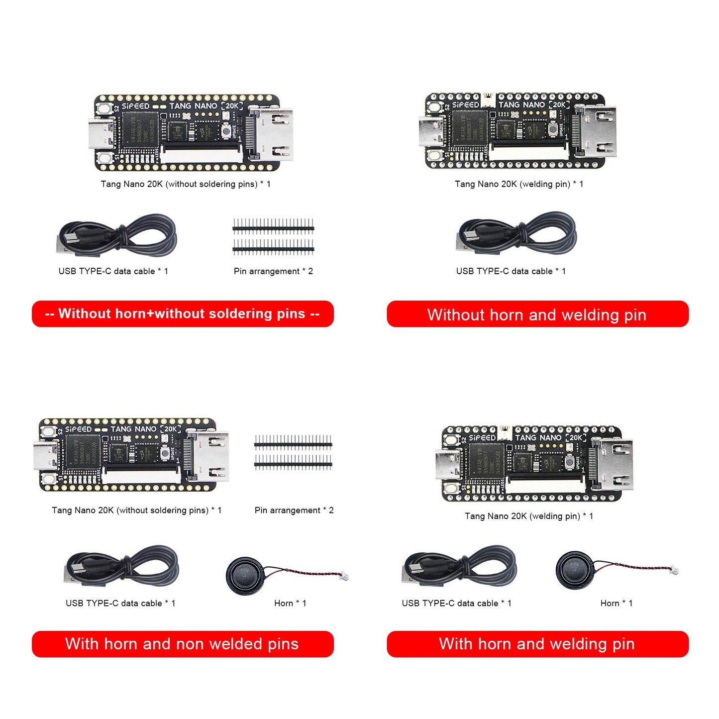 Scheda di sviluppo Sipeed Tang Nano 20K Gioco retrò FPGA open source con altoparlante