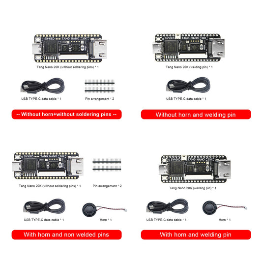 Scheda di sviluppo Sipeed Tang Nano 20K Gioco retrò FPGA open source con altoparlante