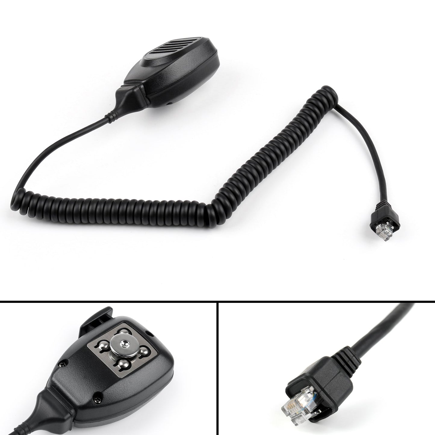 1Pcs KMC-30 6Pin Altoparlante Microfono Per Kenwood TK768 TK868 TK760 TK808 Radio