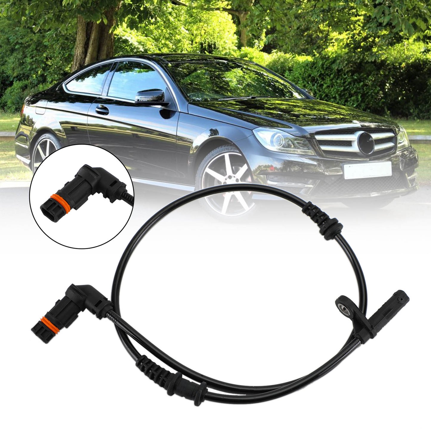 Anteriore L/R ABS Sensore di Velocità 2045400117 Per Mercedes Classe C W204 S204 (2011-On) Generico
