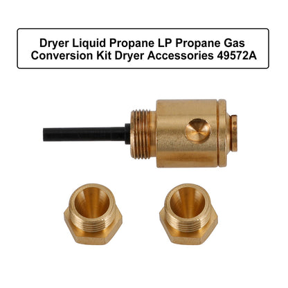 49572A Kit di conversione del gas propano propano liquido per asciugatrice Accessori per asciugatrice 49572A
