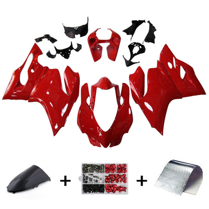 Kit Carene Iniezione Plastiche Rosso Bianco Fit For Ducati 1199/899 2012-2014 Rosso Generico