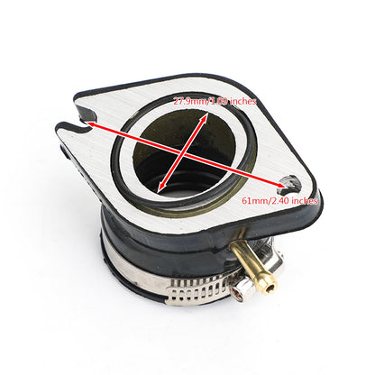 Flangia cuffia collettore aspirazione carburatore per Yamaha TTR230 2005-2015 1C6-E3586-00 Generico