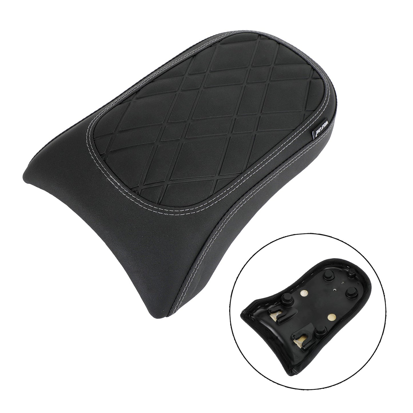 Sella Passeggero Posteriore Sella Sellino Griglia Piatta Nera Per Moto Bmw R18 2020-2022