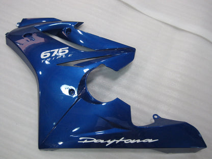 Carene 2006-2008 Triumph Daytona 675 Blu Daytona Generico