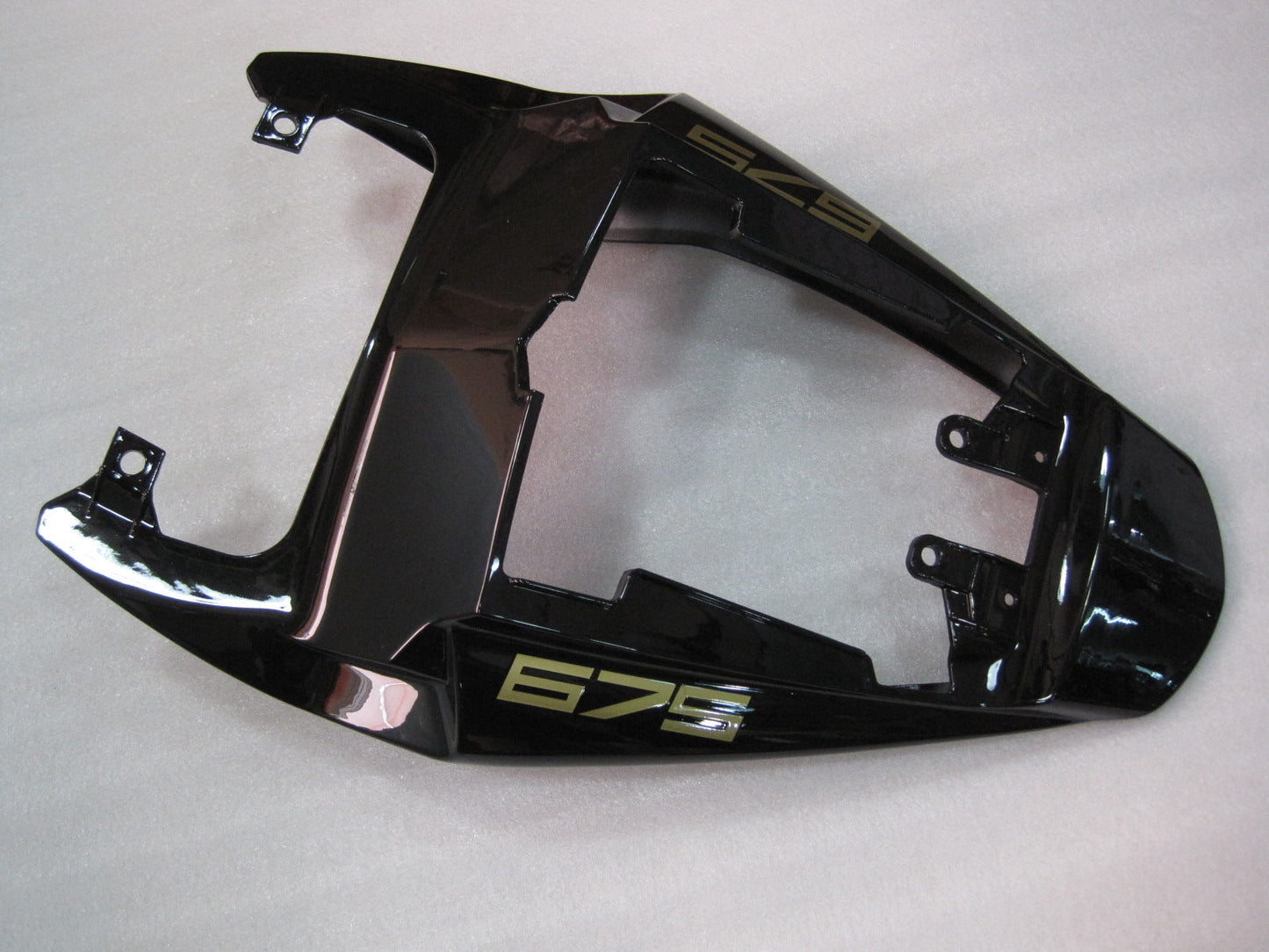 Carene 2006-2008 Triumph Daytona 675 Black Daytona Generico