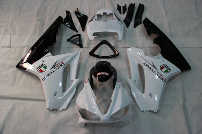 Amotopart 2009-2012 Triumph Daytona 675 Kit bianco rivestito